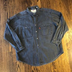 Levi's Blue Casual Button Down Shirt